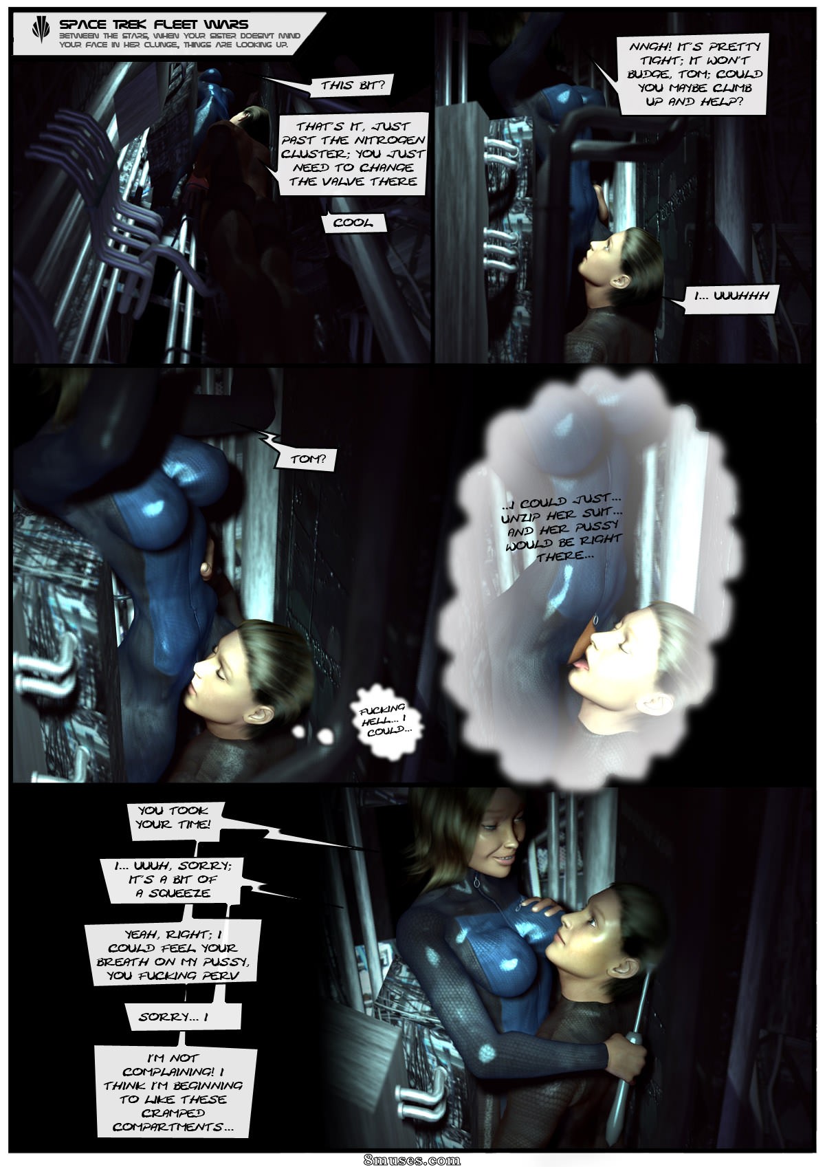 Project Bellerophon Comics - 01-Space Trek Fleet Wars - Page 16