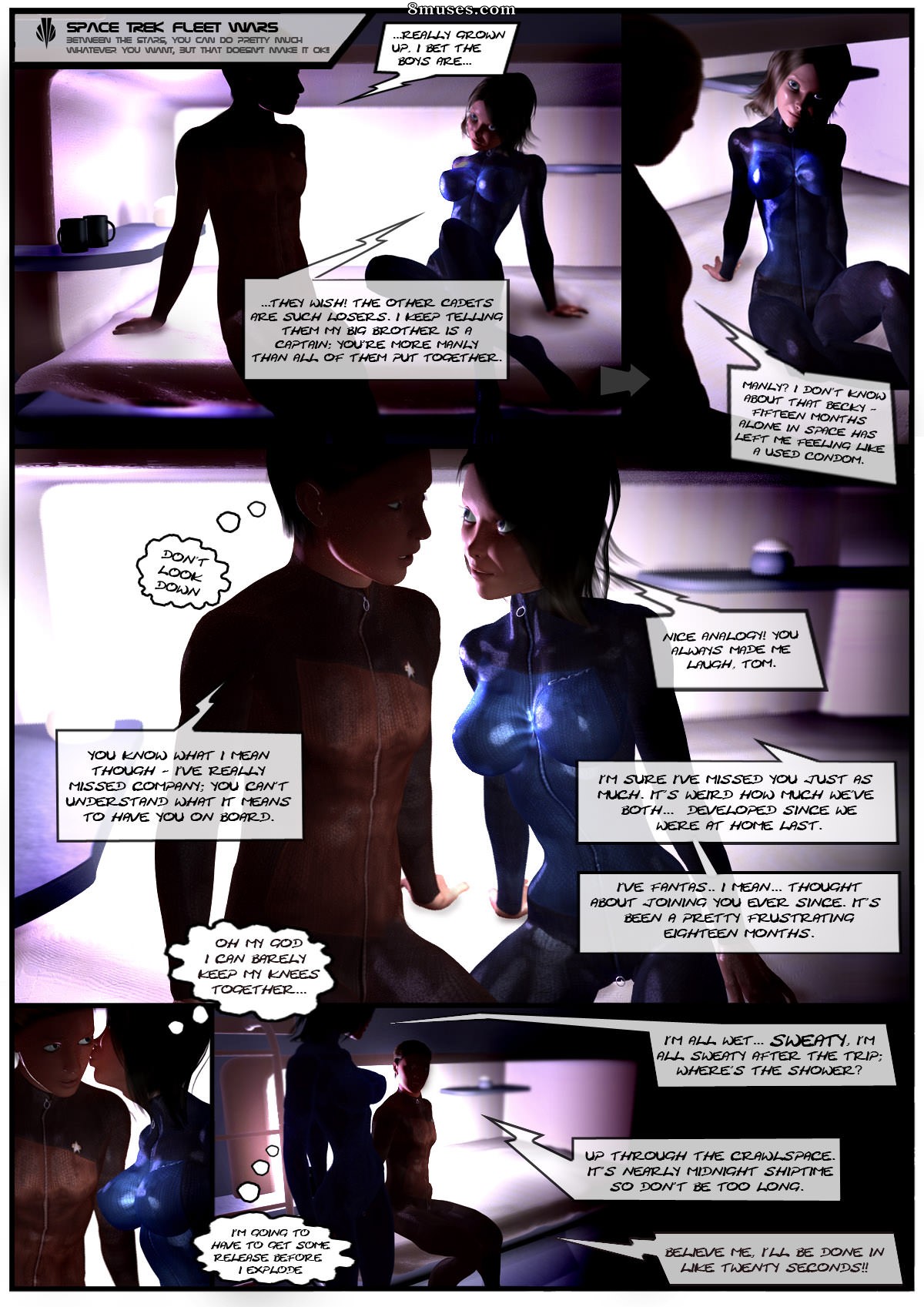 Project Bellerophon Comics - 01-Space Trek Fleet Wars - Page 4