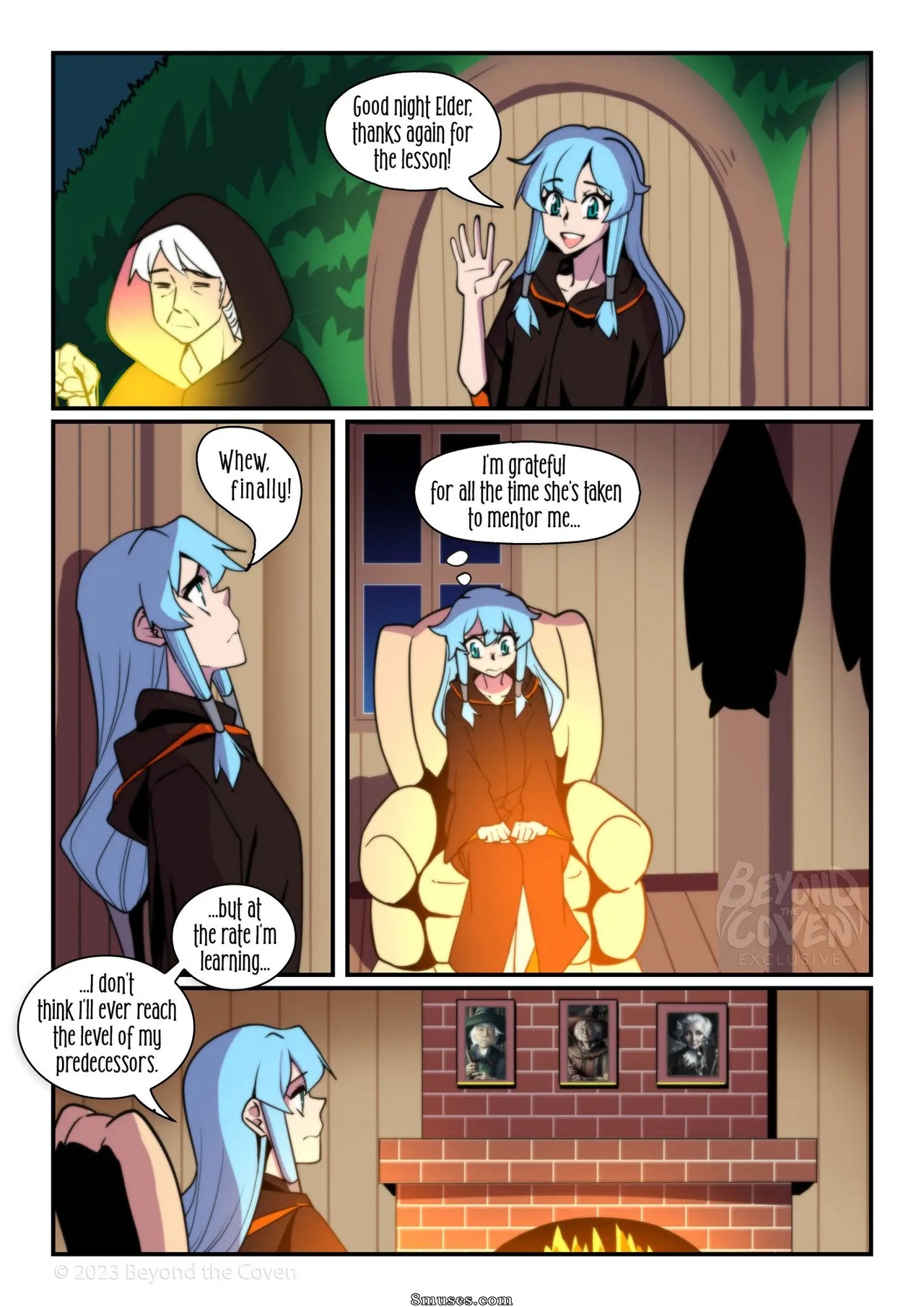 Aya Yanagisawa Comics - La hora de brujas - Página 1