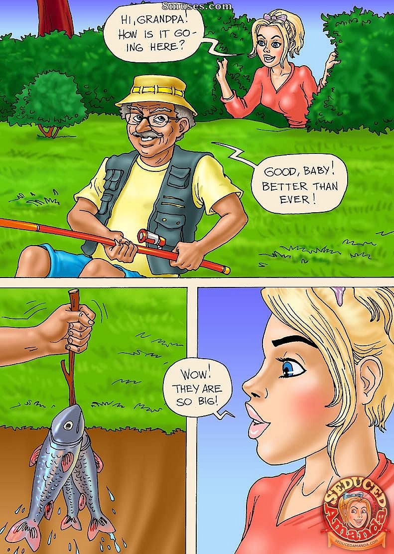 Seduced Amanda Comics - A Lovely Fishing - Page 6