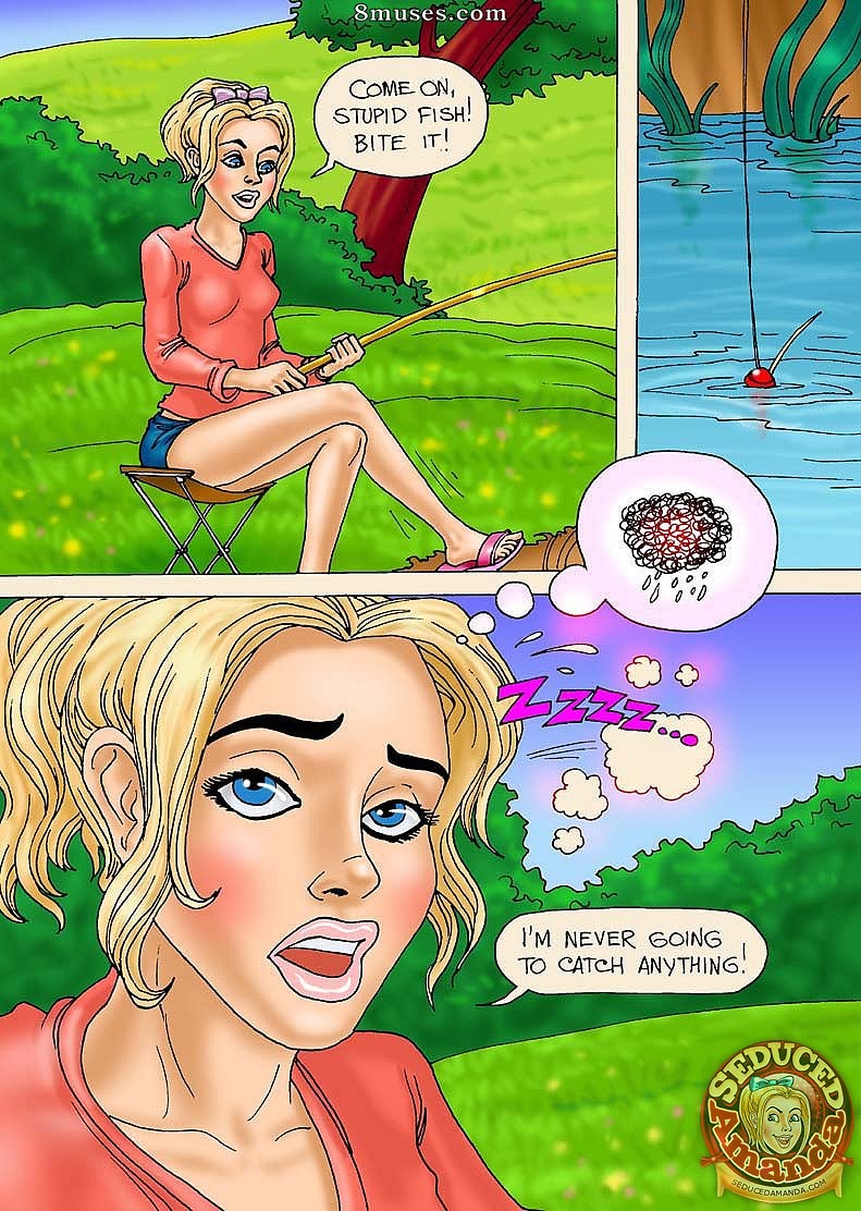 Seduced Amanda Comics - A Lovely Fishing - Page 4