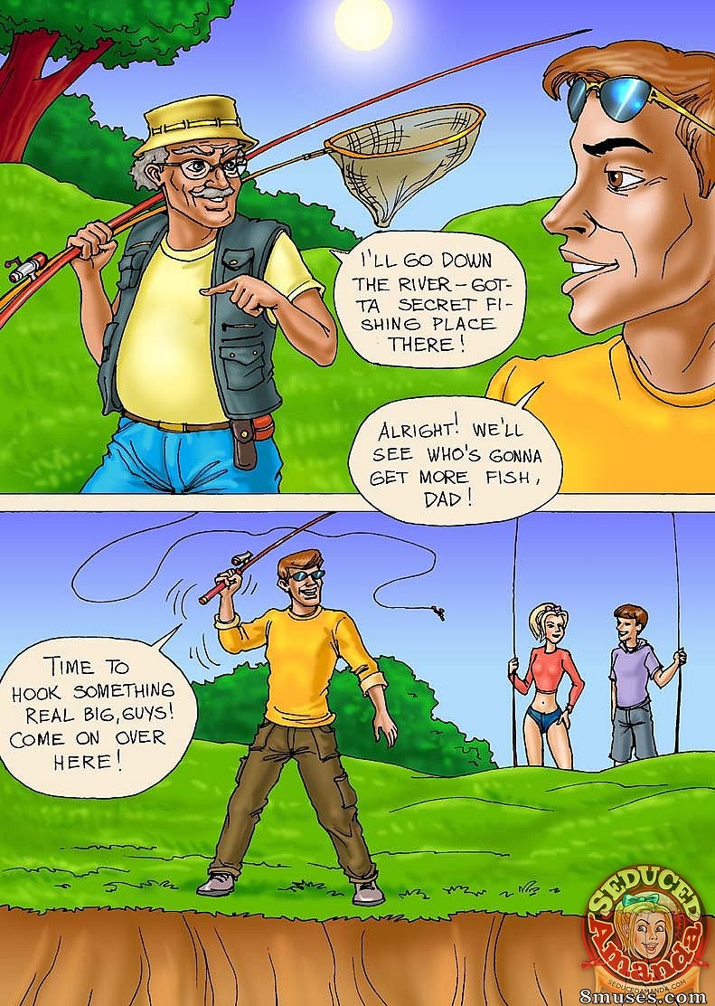 Seduced Amanda Comics - A Lovely Fishing - Page 3