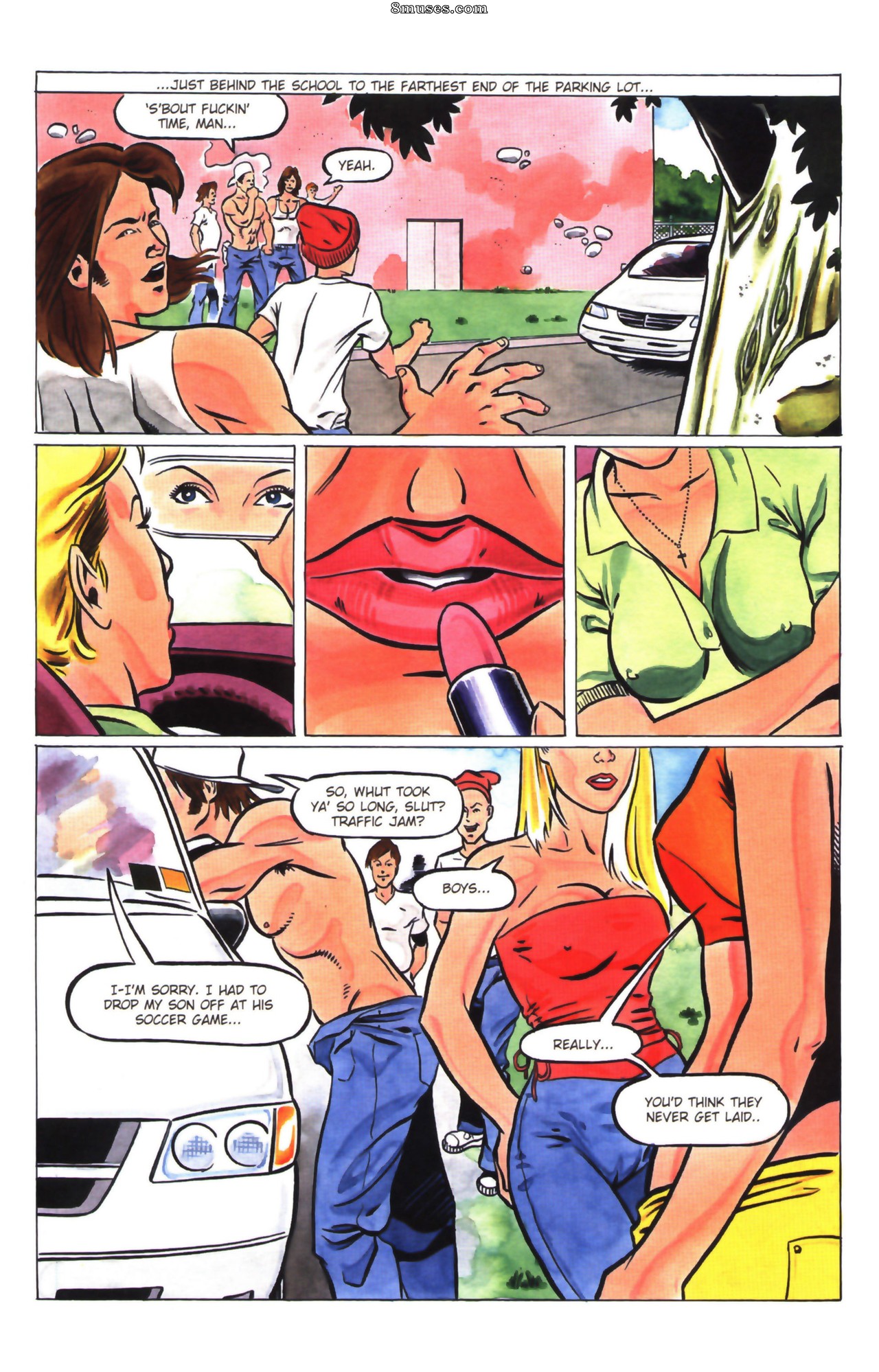 EROS Comics - Hot Moms 01 - Pool Party  What Choosey Mothers  Coccker Mom - Page 15