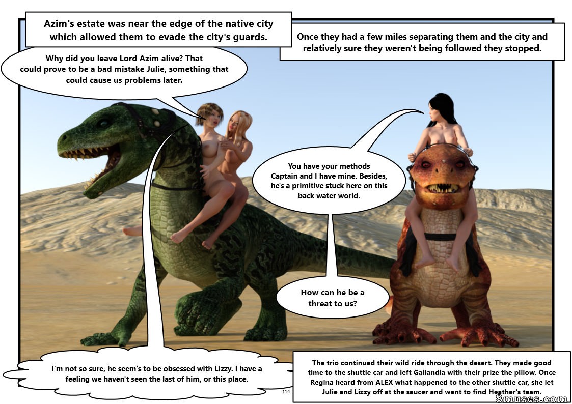 Treasure Hunters - Issue 01 - The Two Planet Heist - Page 115