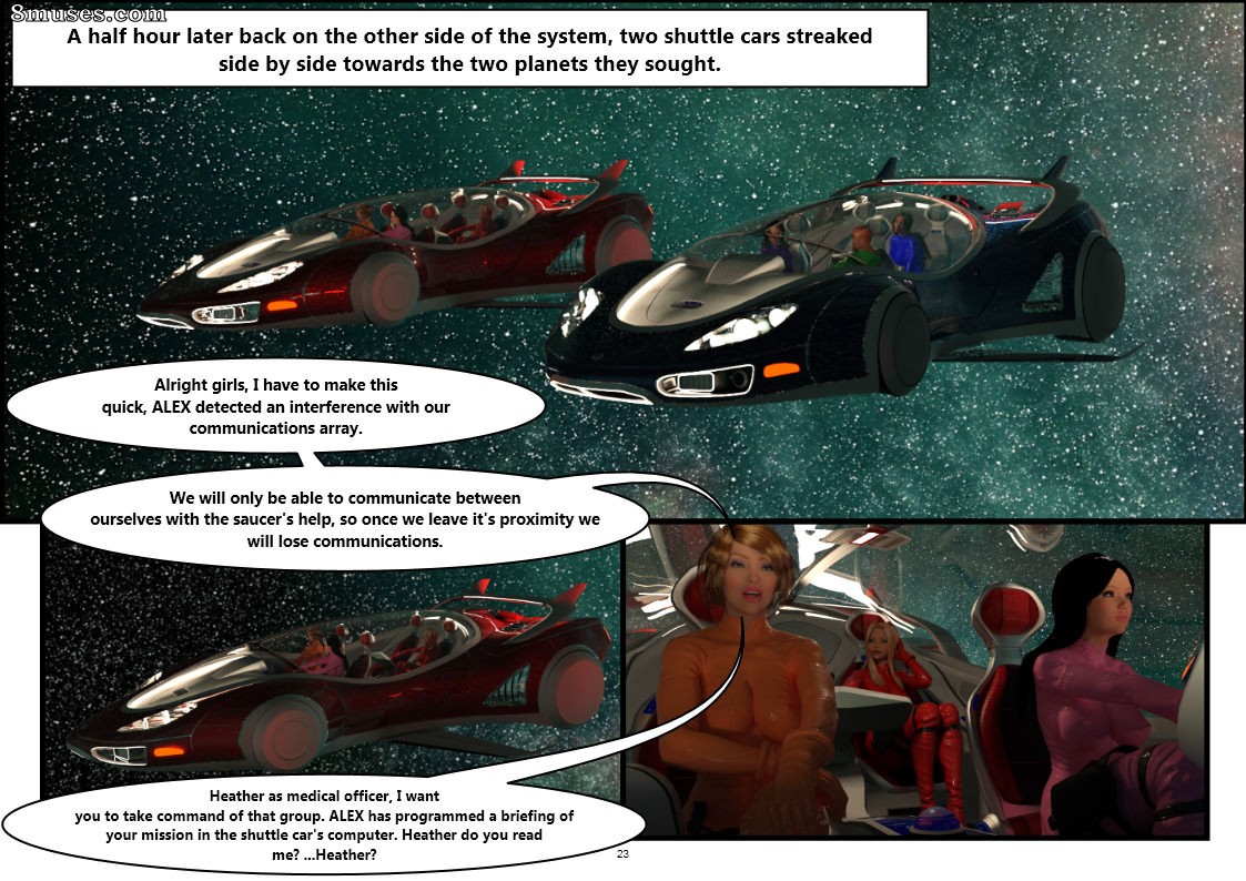 Treasure Hunters - Issue 01 - The Two Planet Heist - Page 23
