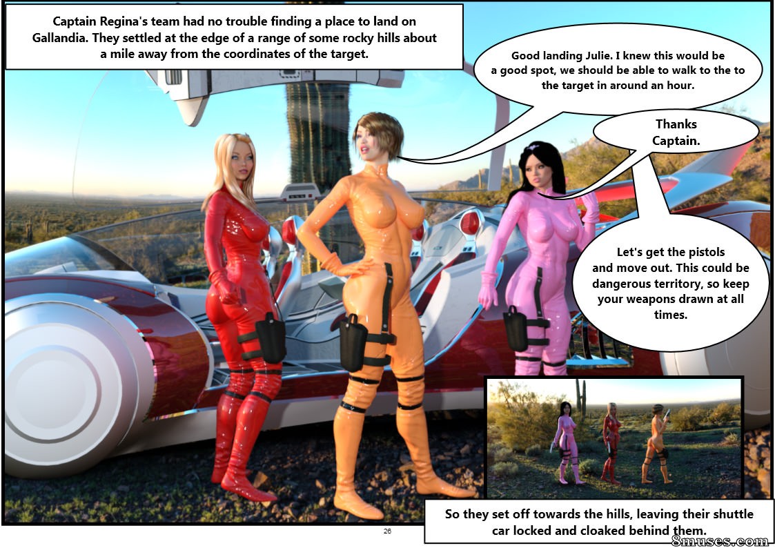 Treasure Hunters - Issue 01 - The Two Planet Heist - Page 27