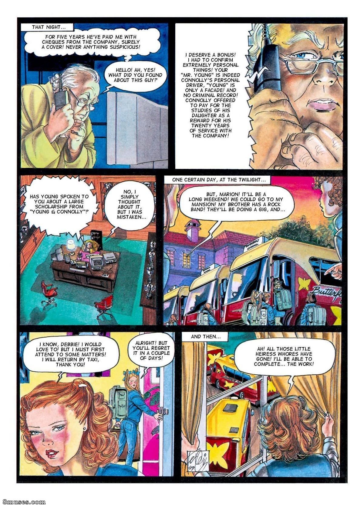 Ferocius Comics - Butterfly Boarding School for Girls - Page 51