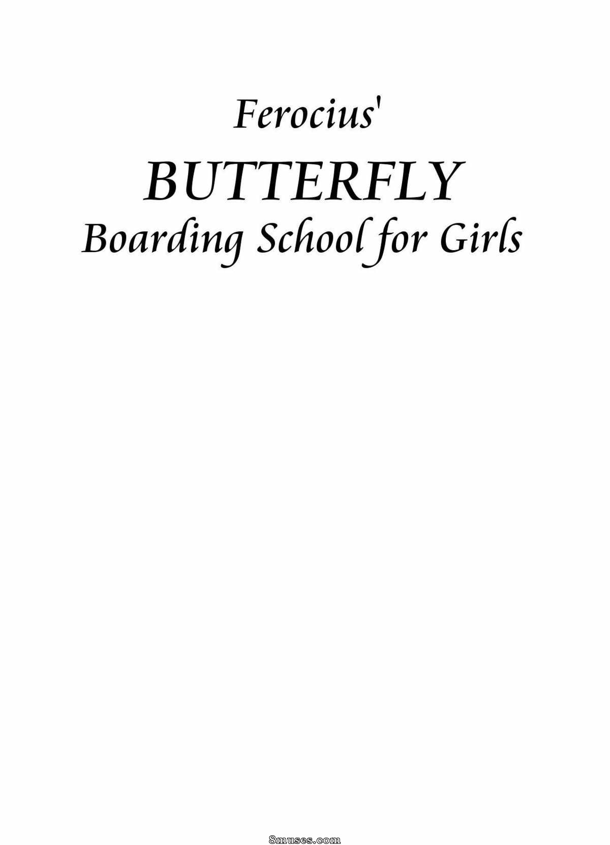 Ferocius Comics - Butterfly Boarding School for Girls - Page 2