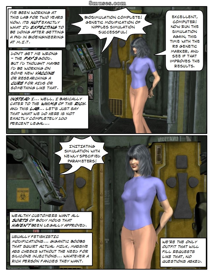 BE Giantess - Giantess Lab Girl - Page 2