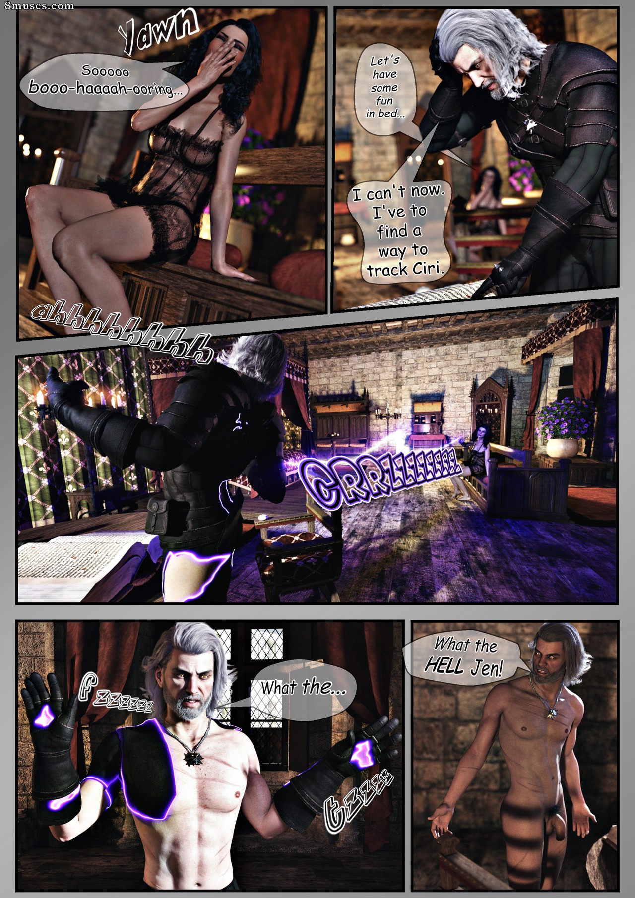 TG Comics - Surody - Sorceresses Bedtime Stories - Page 1