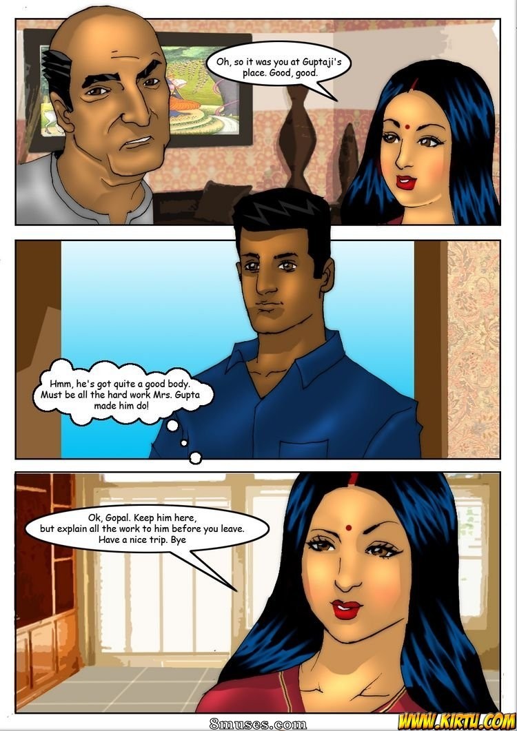 Kirtu.com Comics - Savita Bhabhi - Episode 5 Servant Boy - Page 4