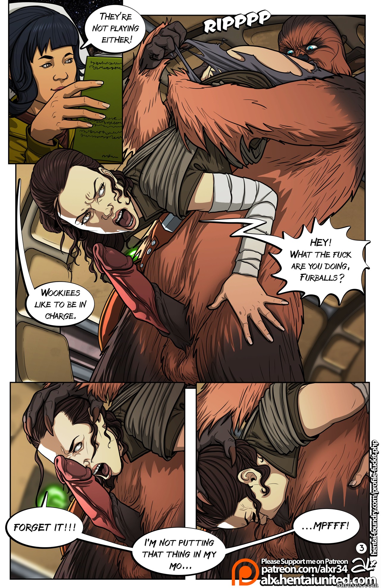 Um guia completo para o sexo wookie - Edição 1 - Página 4