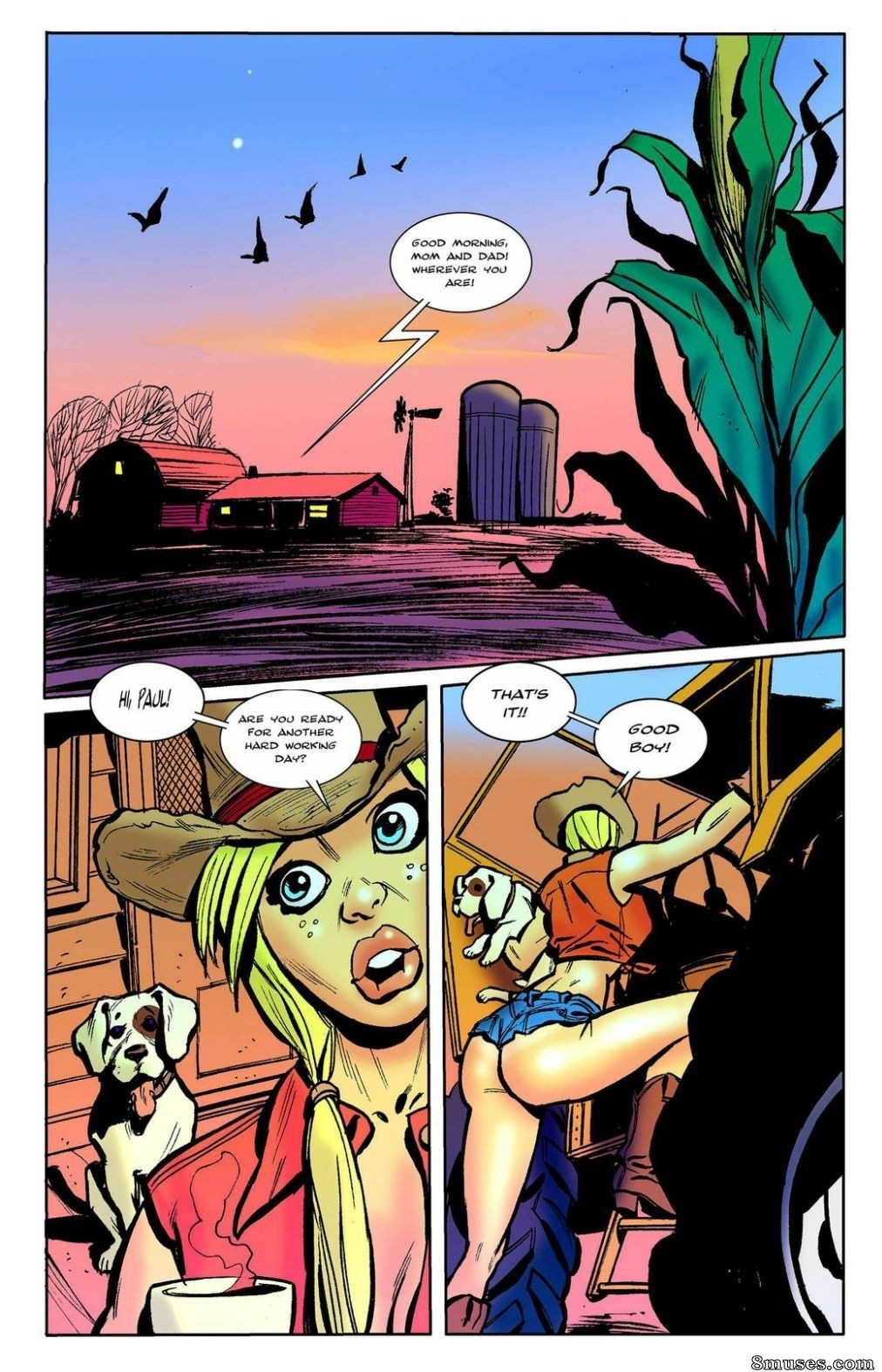 The tall girl in the Smalltown - Issue 1 - Page 3