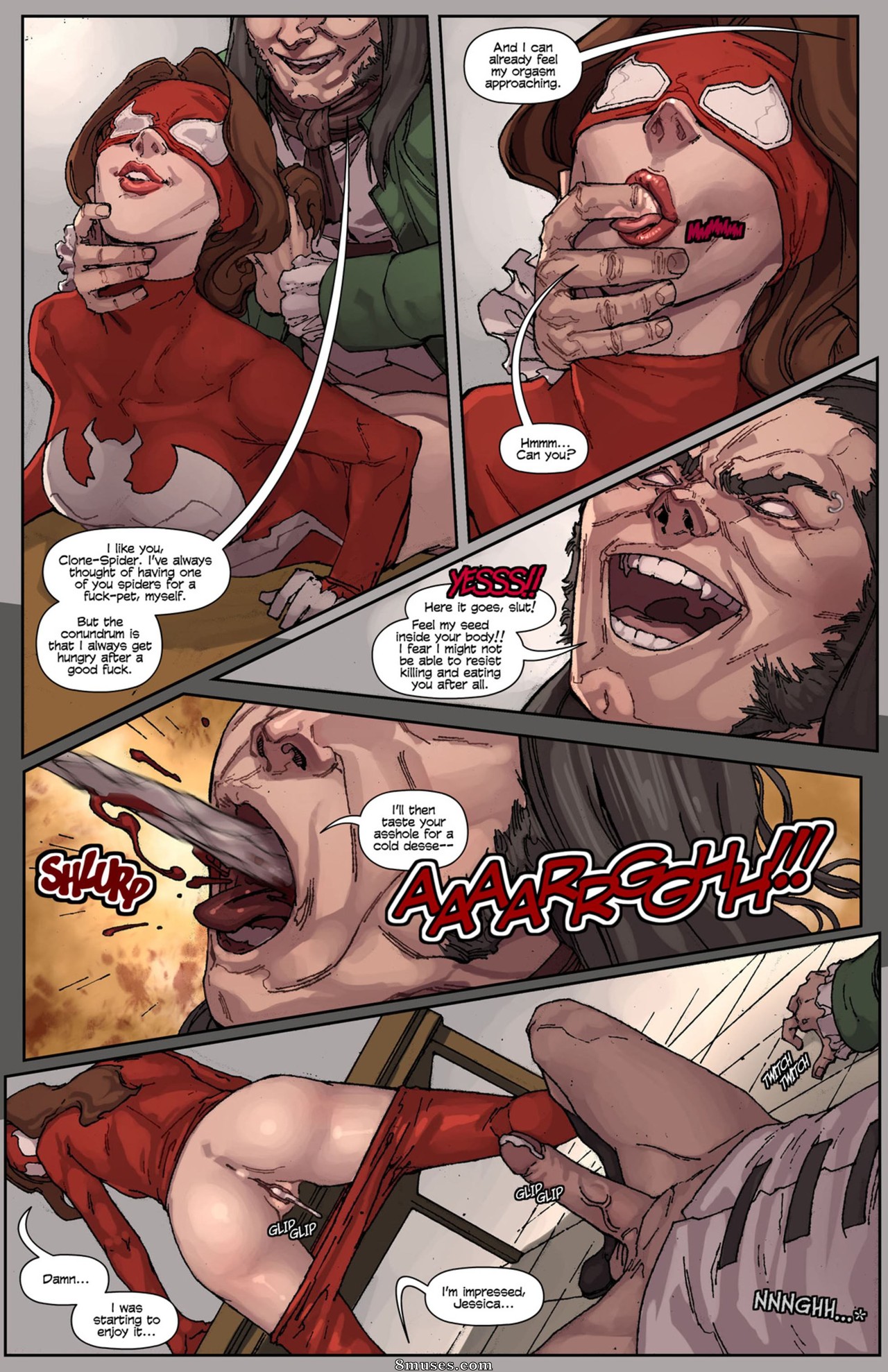 Tracy Scops Comics - Aranhas escarlates - Página 4