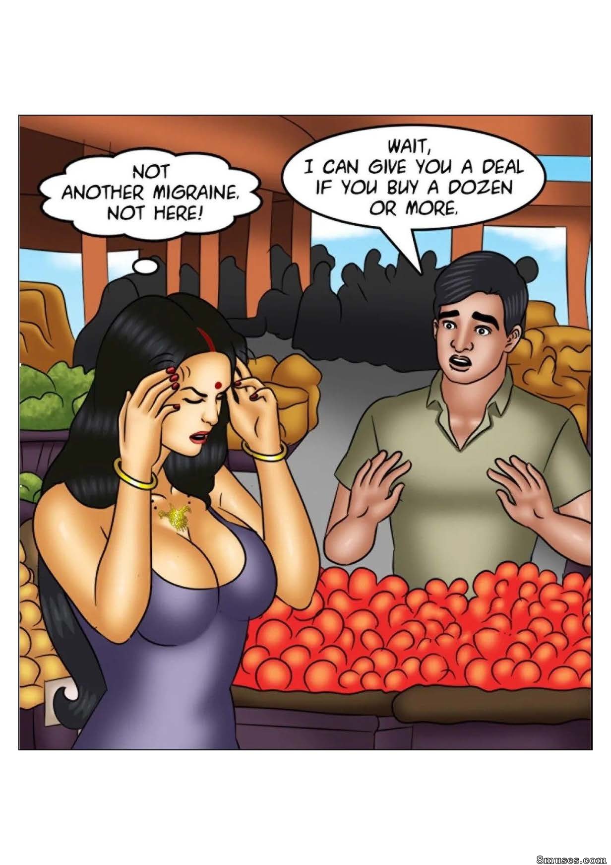 Kirtu.com Comics - Savita Bhabhi - Episode 143 - What a Headache! - Page 106
