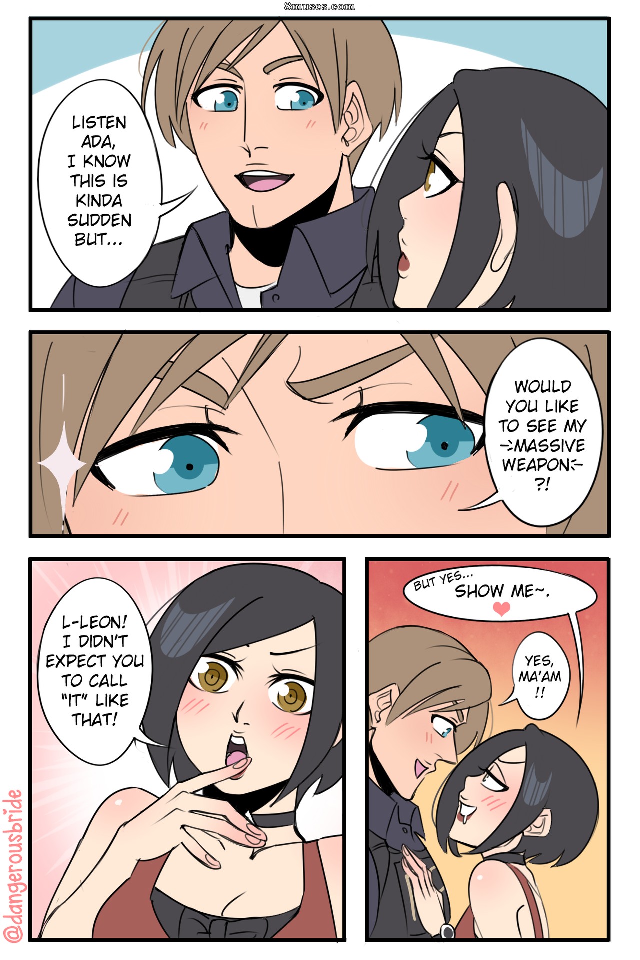 Dangerous Bride - Her favorite weapon - Page 3