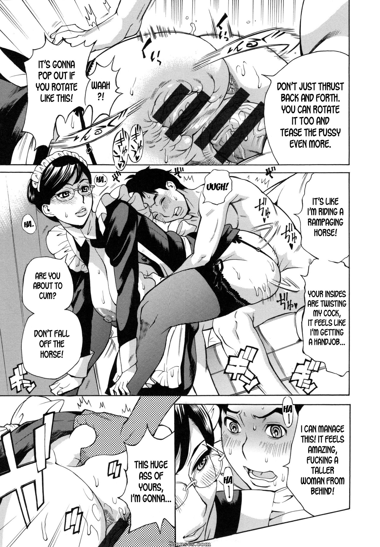 Makibe Kataru - Jukujo Maid-san no Gohoushi H - Page 13