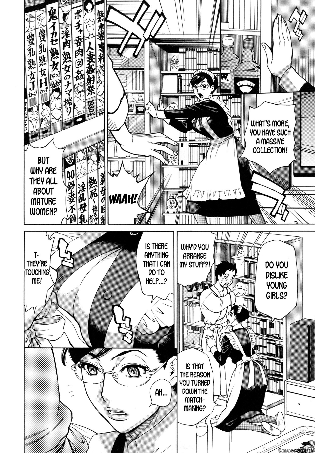 Makibe Kataru - Jukujo Maid-san no Gohoushi H - Page 6