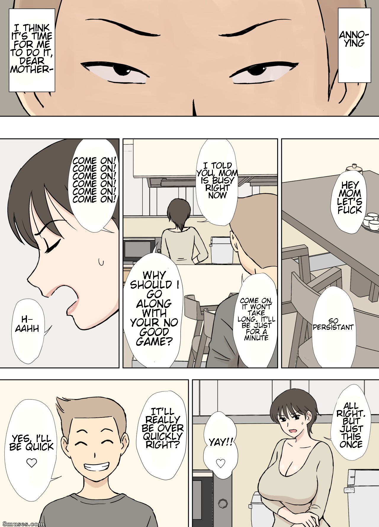 Page 5 | Hentai-and-Manga-EnglishUrakanNuma-Haha-Wanpaku-Musuko-no-Mama-Ijiri  | 8muses - Sex Comics