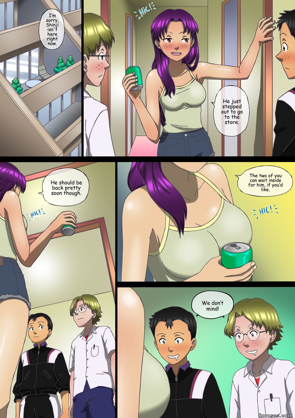 Paccu-san Comics - Touji and Kensukes Excellent Adventure - Page 1