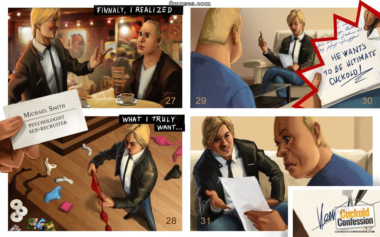 Nicole Heat Comics - Confissões de corno - Página 8