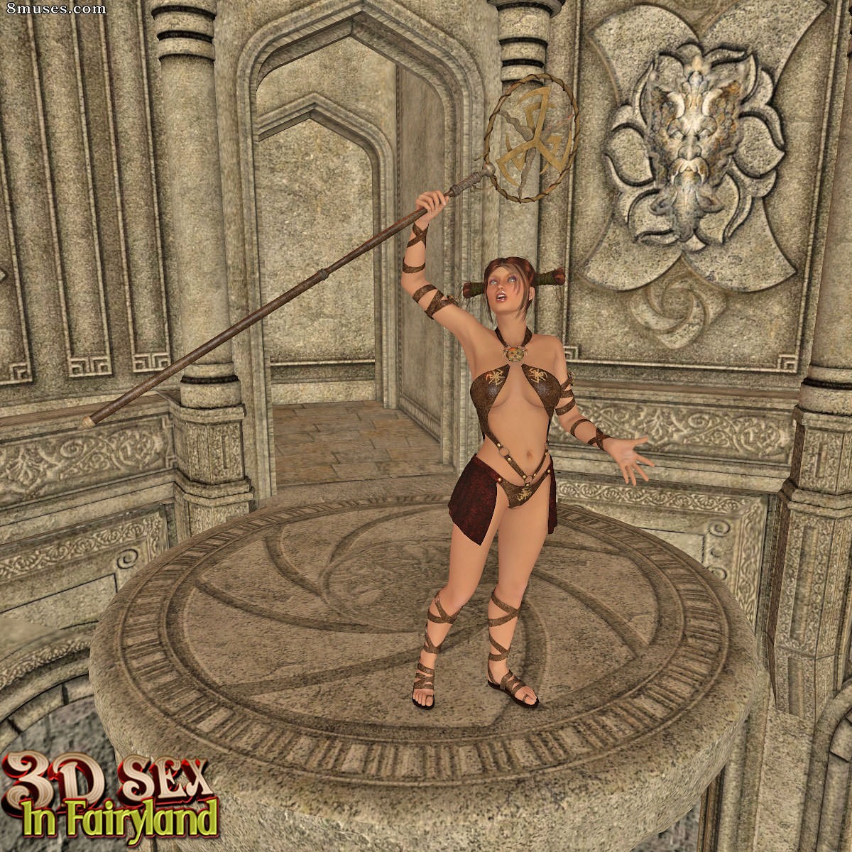 3D Sex In Fairyland - 07 - Tower - Page 1