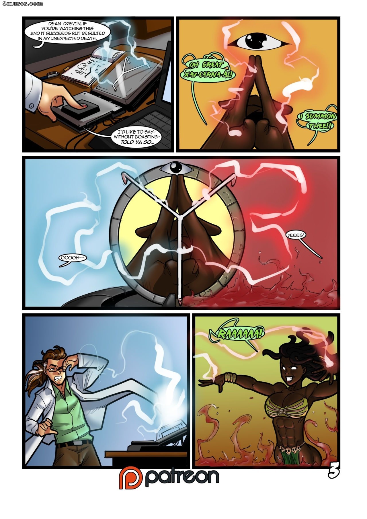 Raiva - Contos de heróis - Entre a bruxa louca - Página 4