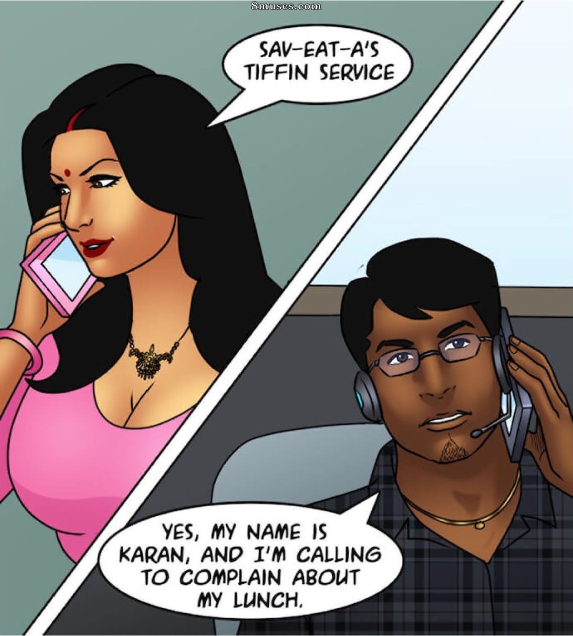 Kirtu.com Comics - Savita Bhabhi - Episode 87 - Meat Tenderiser - Page 57