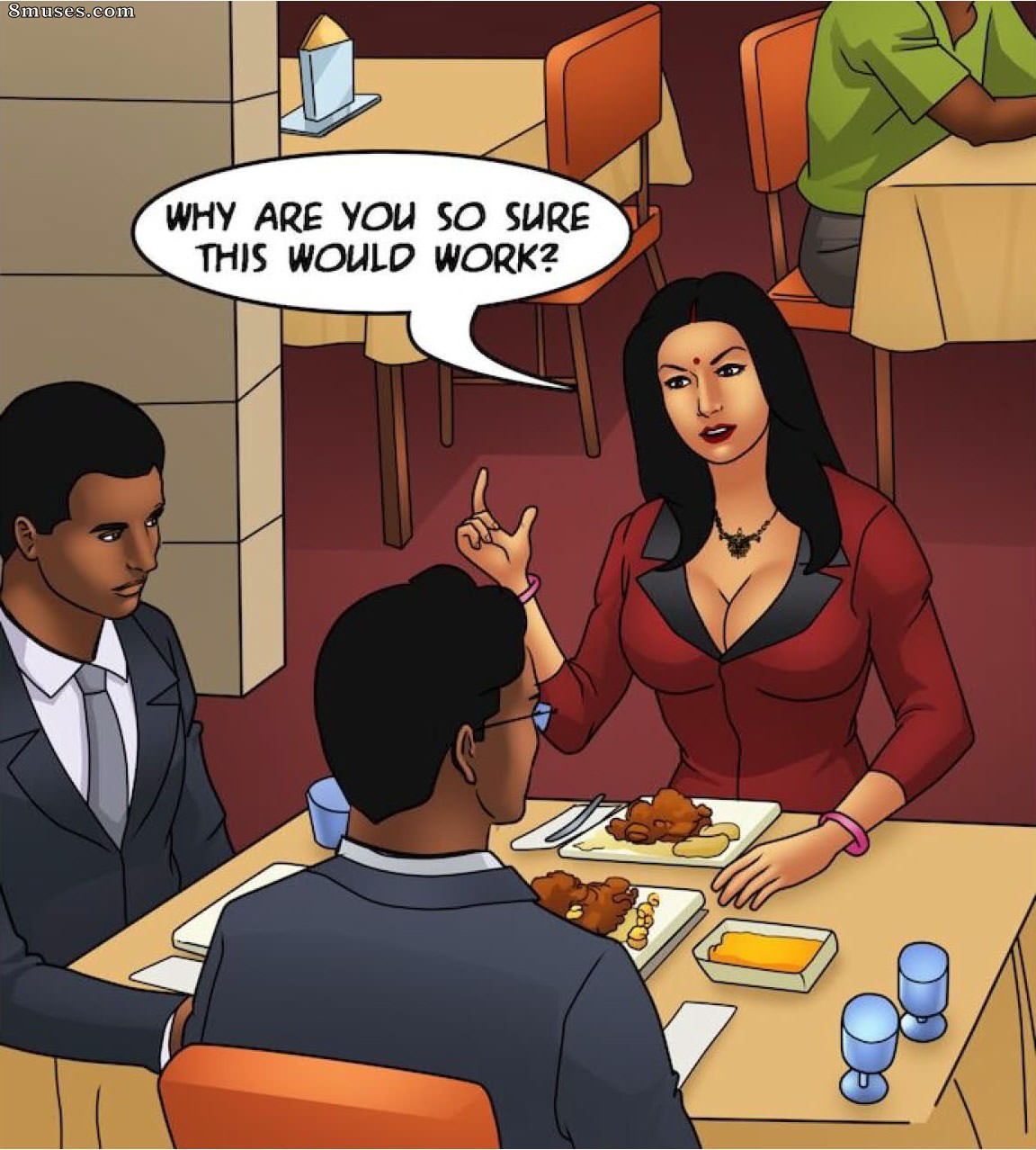 Kirtu.com Comics - Savita Bhabhi - Episode 87 - Meat Tenderiser - Page 19