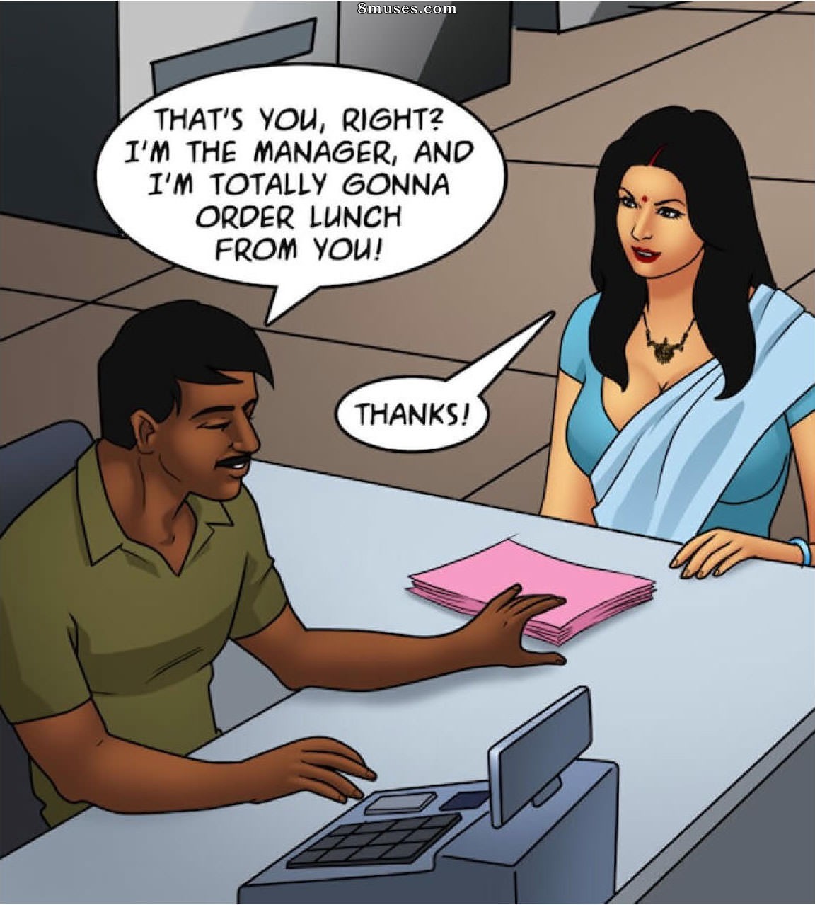 Kirtu.com Comics - Savita Bhabhi - Episode 87 - Meat Tenderiser - Page 45