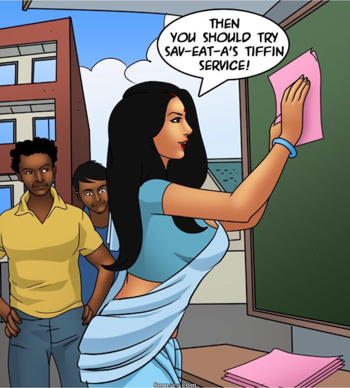 Kirtu.com Comics - Savita Bhabhi - Episode 87 - Meat Tenderiser - Page 49