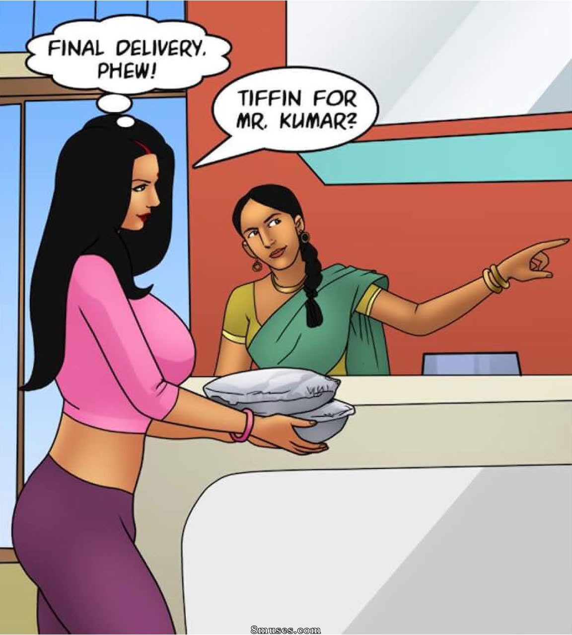 Kirtu.com Comics - Savita Bhabhi - Episode 87 - Meat Tenderiser - Page 55