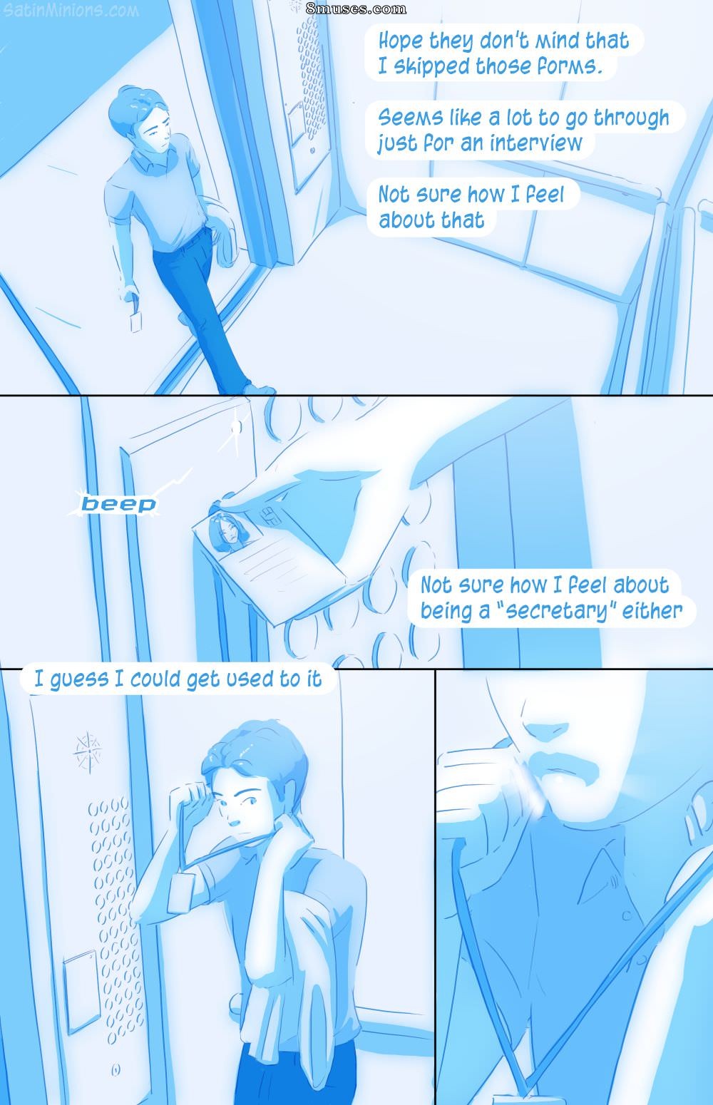 Satin Minions Comics - Office - Page 2