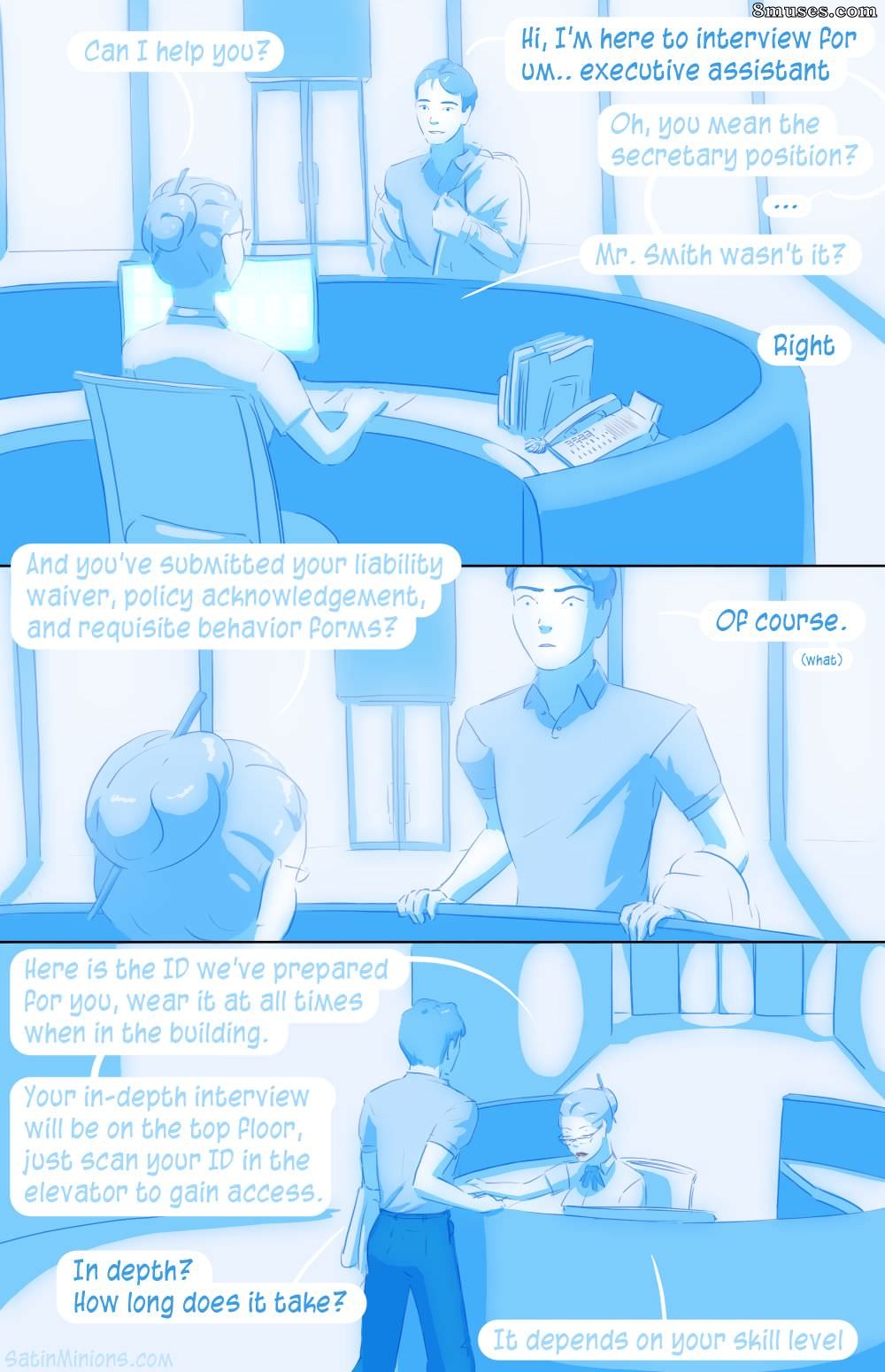 Satin Minions Comics - Office - Page 1
