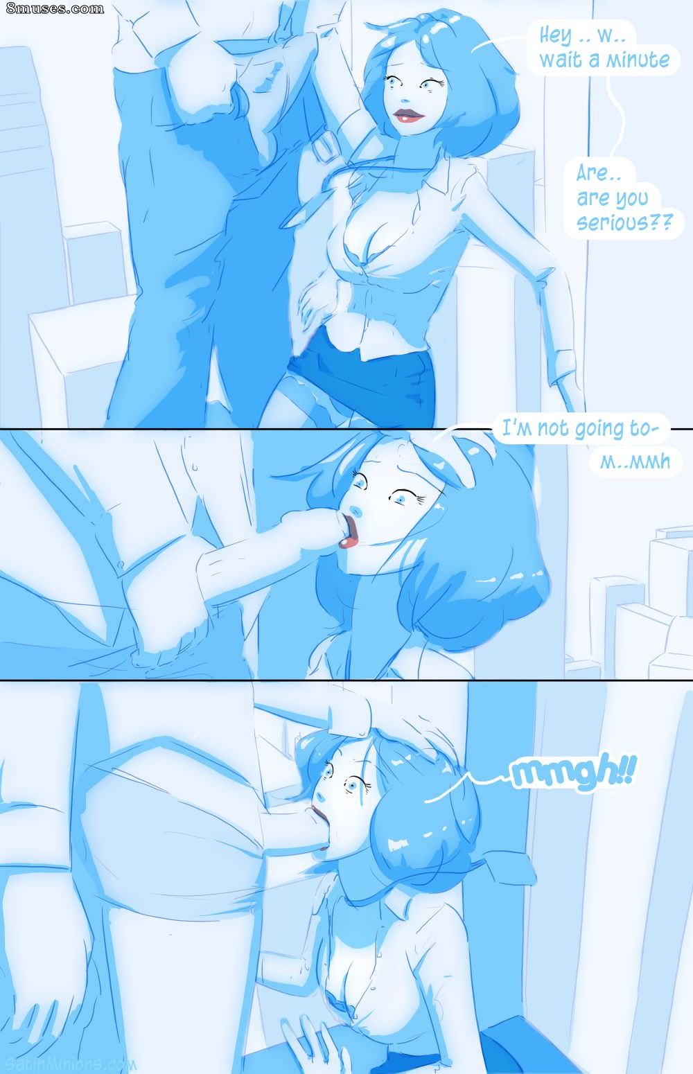 Satin Minions Comics - Office - Page 8