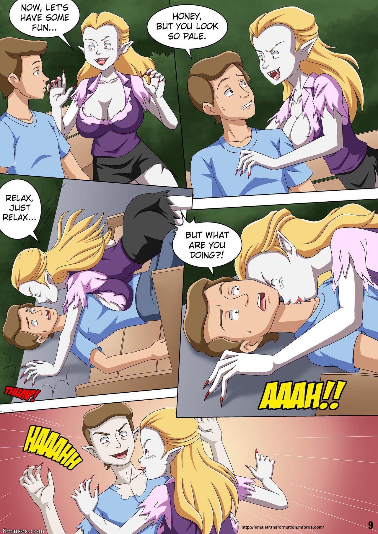Locofuria Comics - Vamp or Treat - Page 10