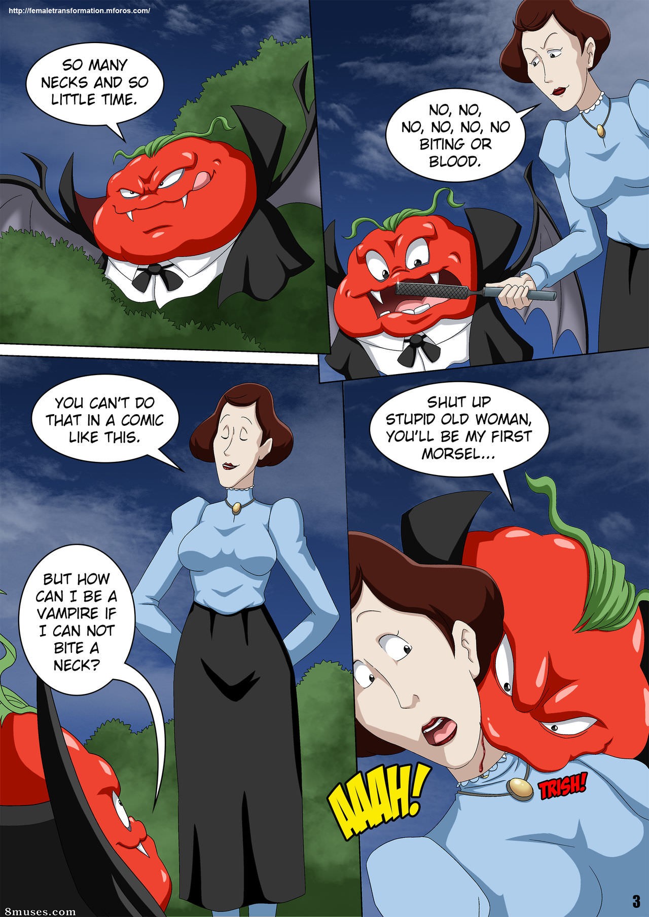 Locofuria Comics - Vamp or Treat - Page 4