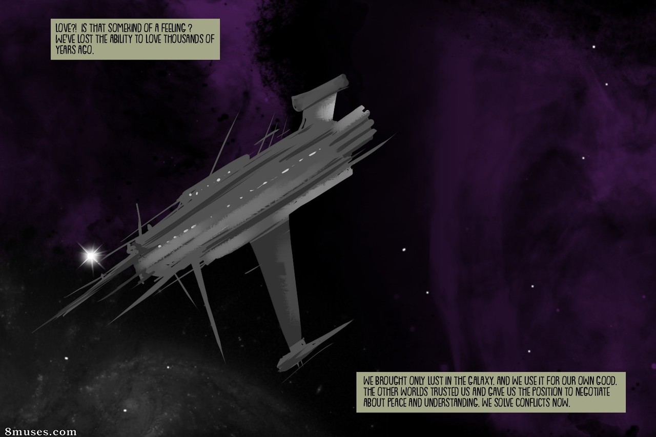 Mavis Rooder Comics - Anna The Horian - Deep Space - Page 1