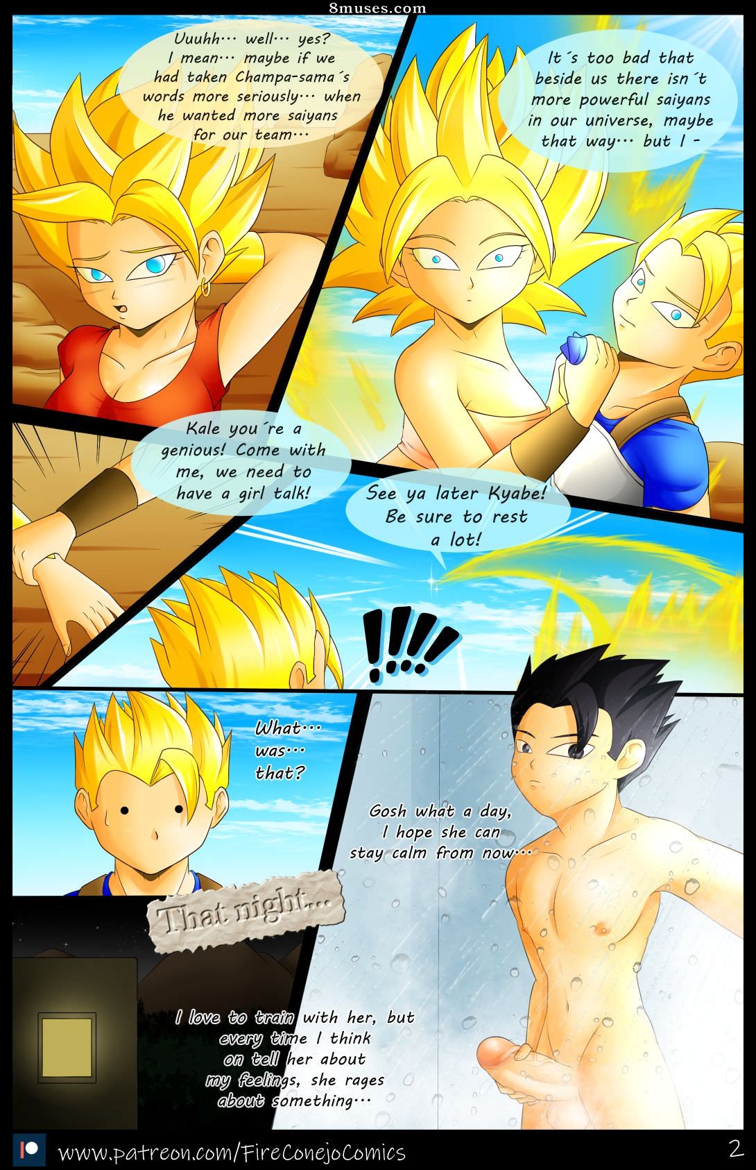 Fire Conejo - Dragon Ball Super - Saiyan Breeding - Page 3