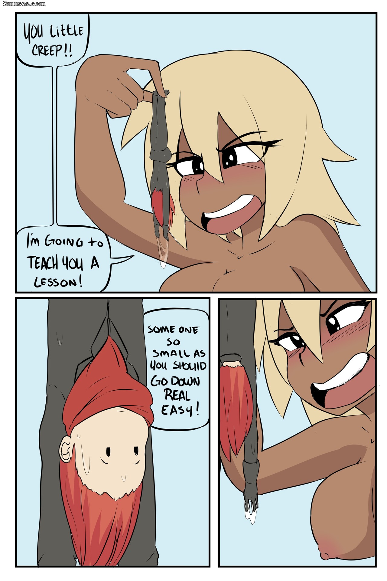 PedVerse Comics - Vingança da tsundere - Página 9