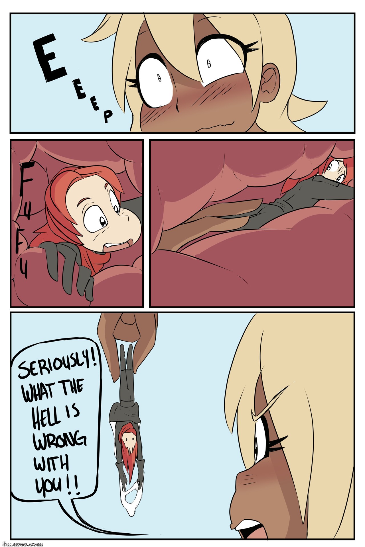 PedVerse Comics - Vingança da tsundere - Página 8