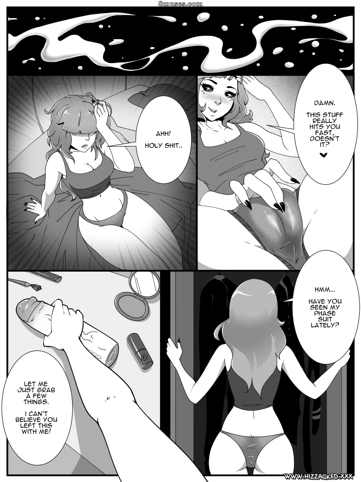 Hizzacked Comics - Gangbang binario - Página 8