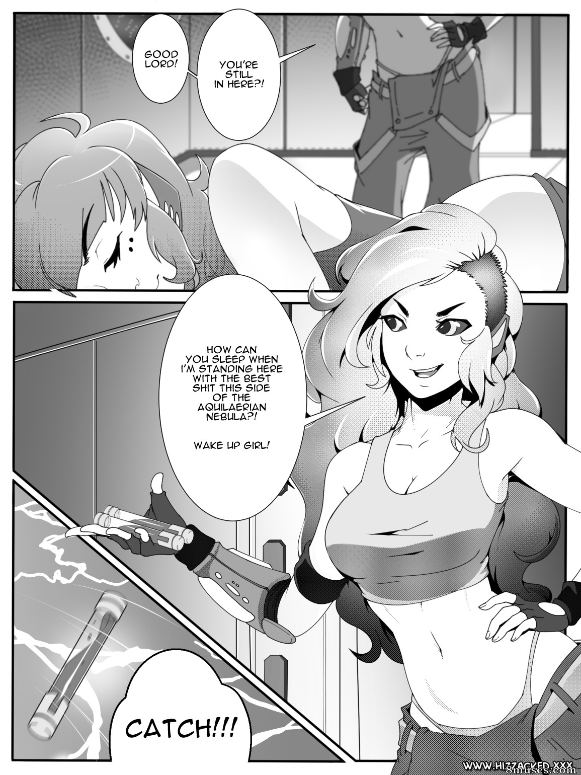 Hizzacked Comics - Gangbang binario - Página 3