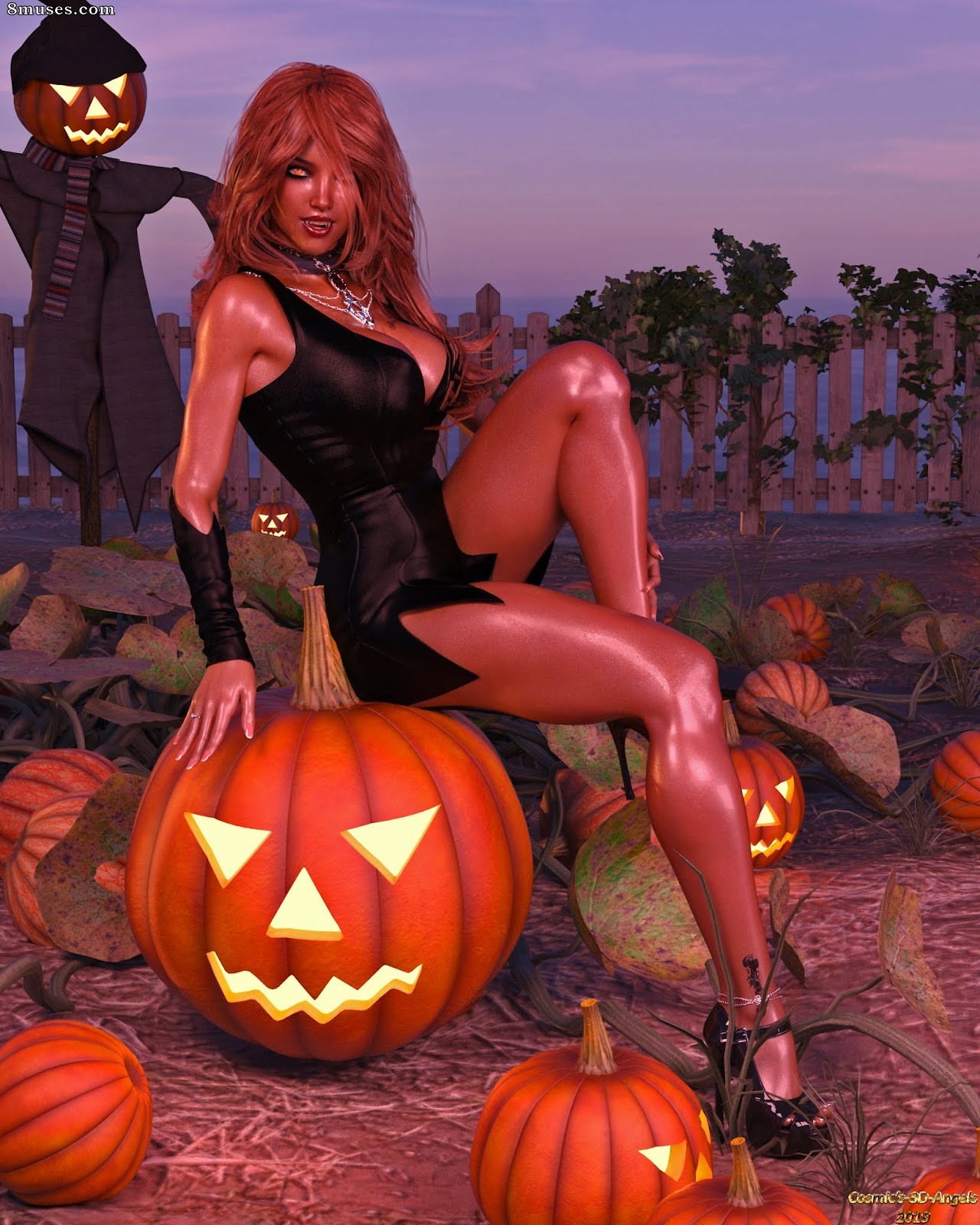 Cosmic 3D Angels - Happy Halloween - Page 3