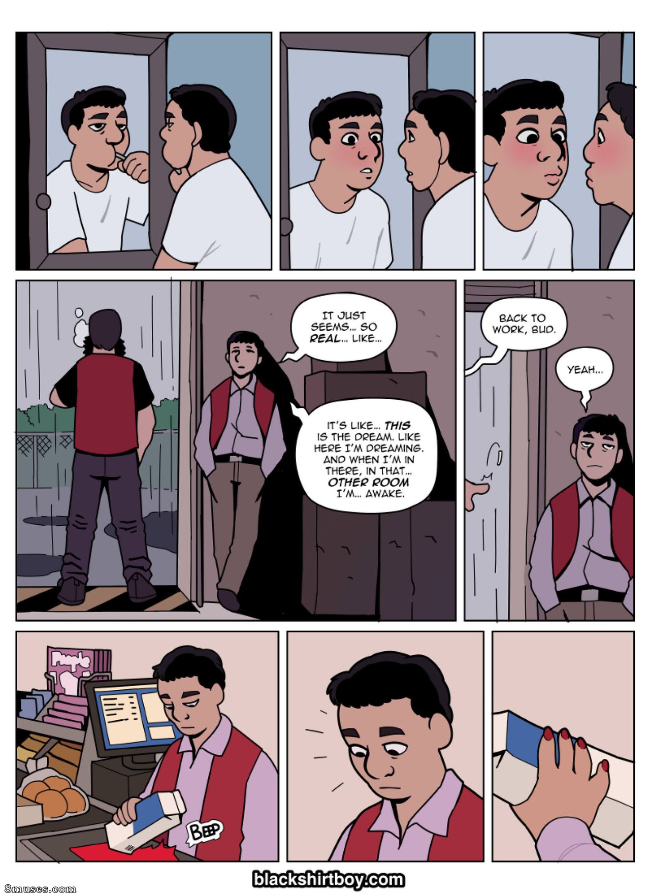 Blackshirtboy Comics - O armário - Página 7