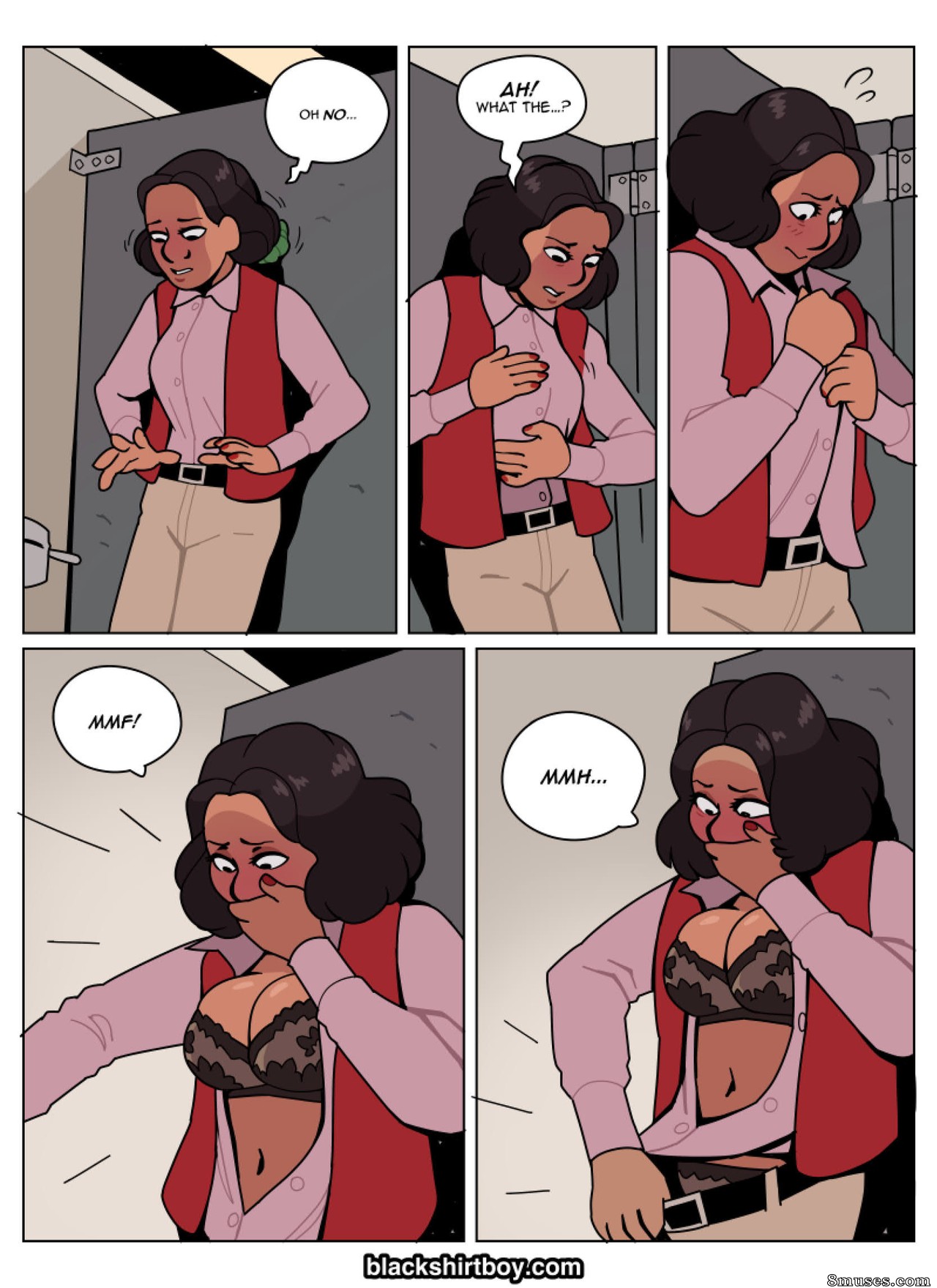 Blackshirtboy Comics - O armário - Página 14
