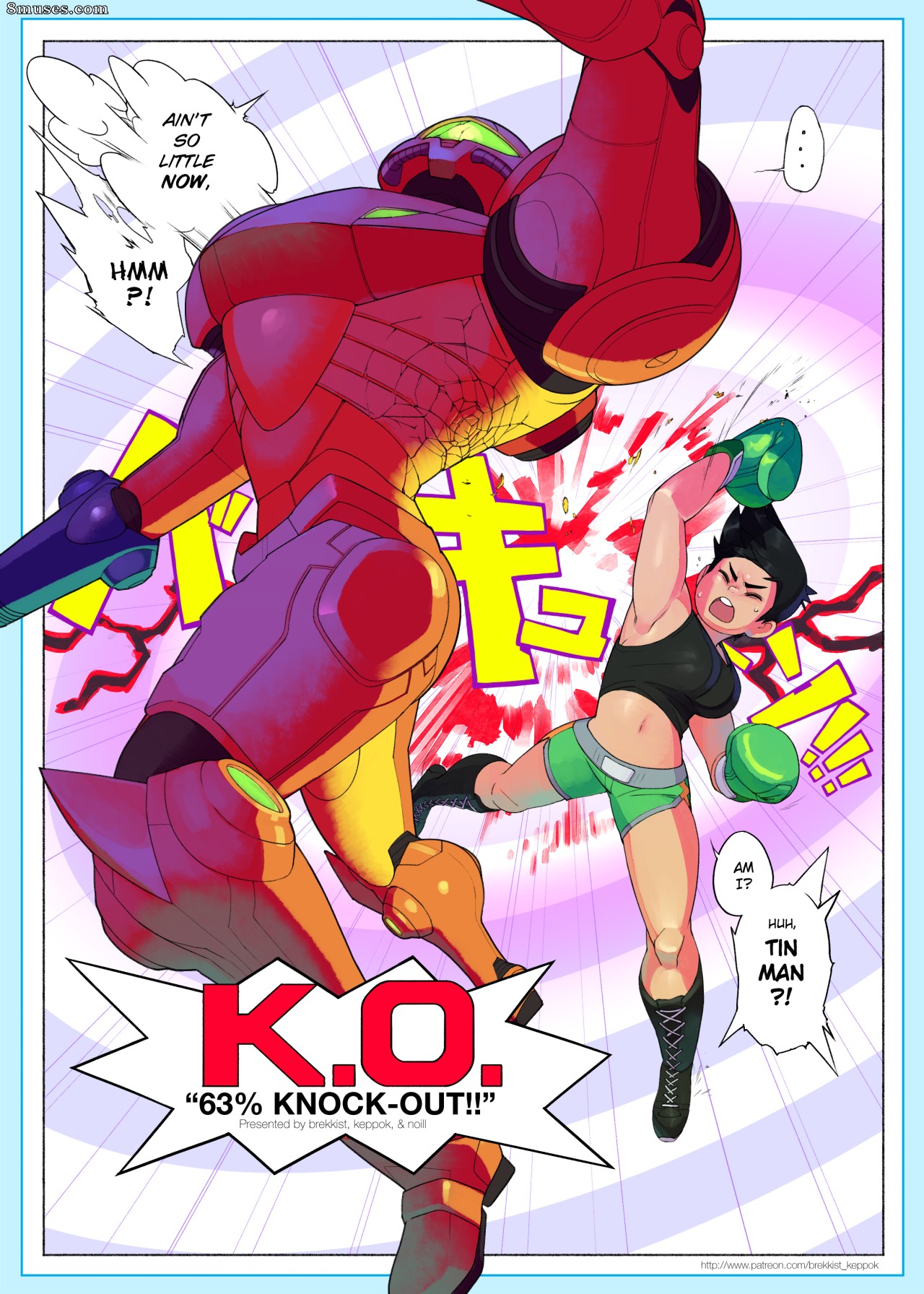 PrismGirls Comics - 63 Percent Knock-out - Page 1