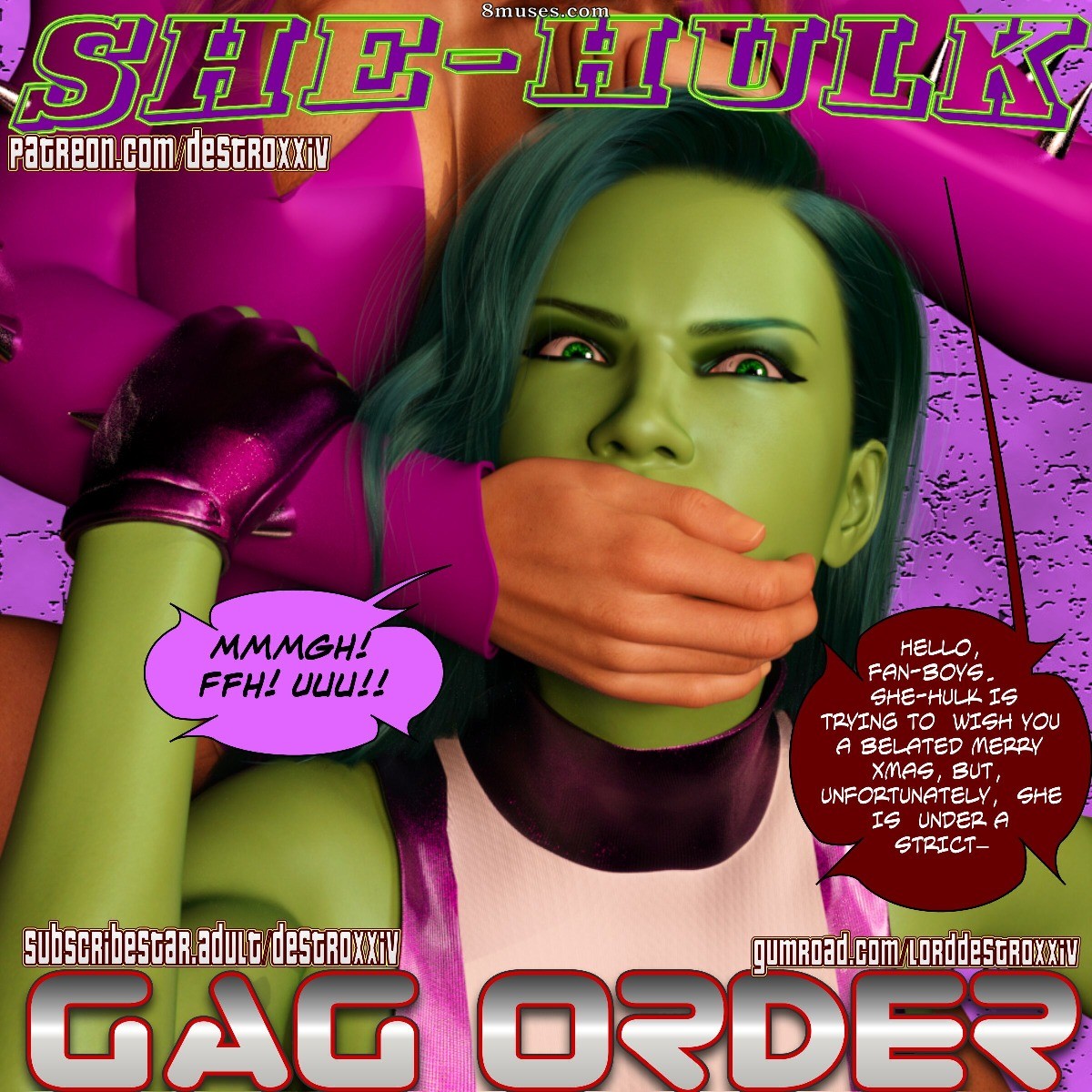 DestroXXIV - She Hulk Xmas - Page 1