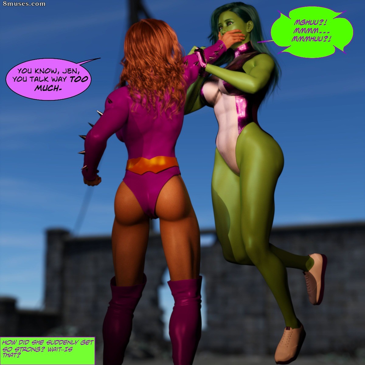 DestroXXIV - She Hulk Xmas - Page 35