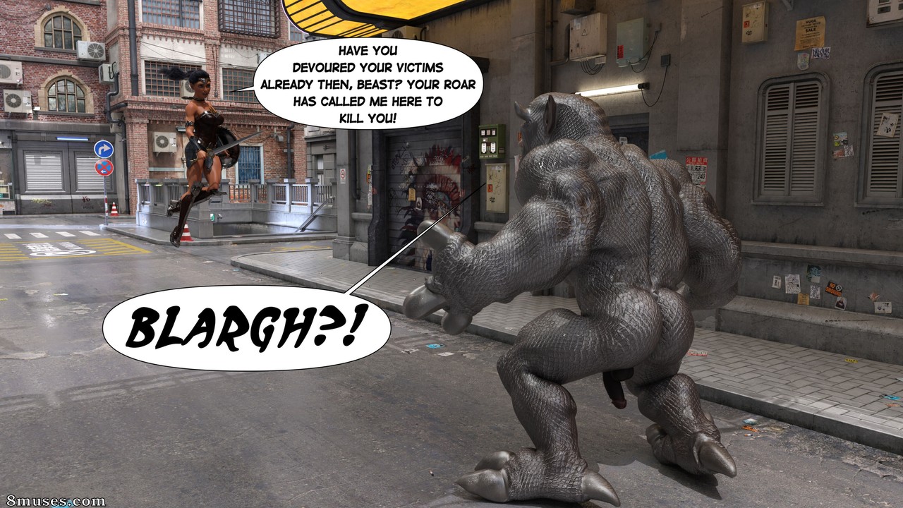 Diana The Amazon - Issue 3 - The Monstrous And The Divine - Page 8